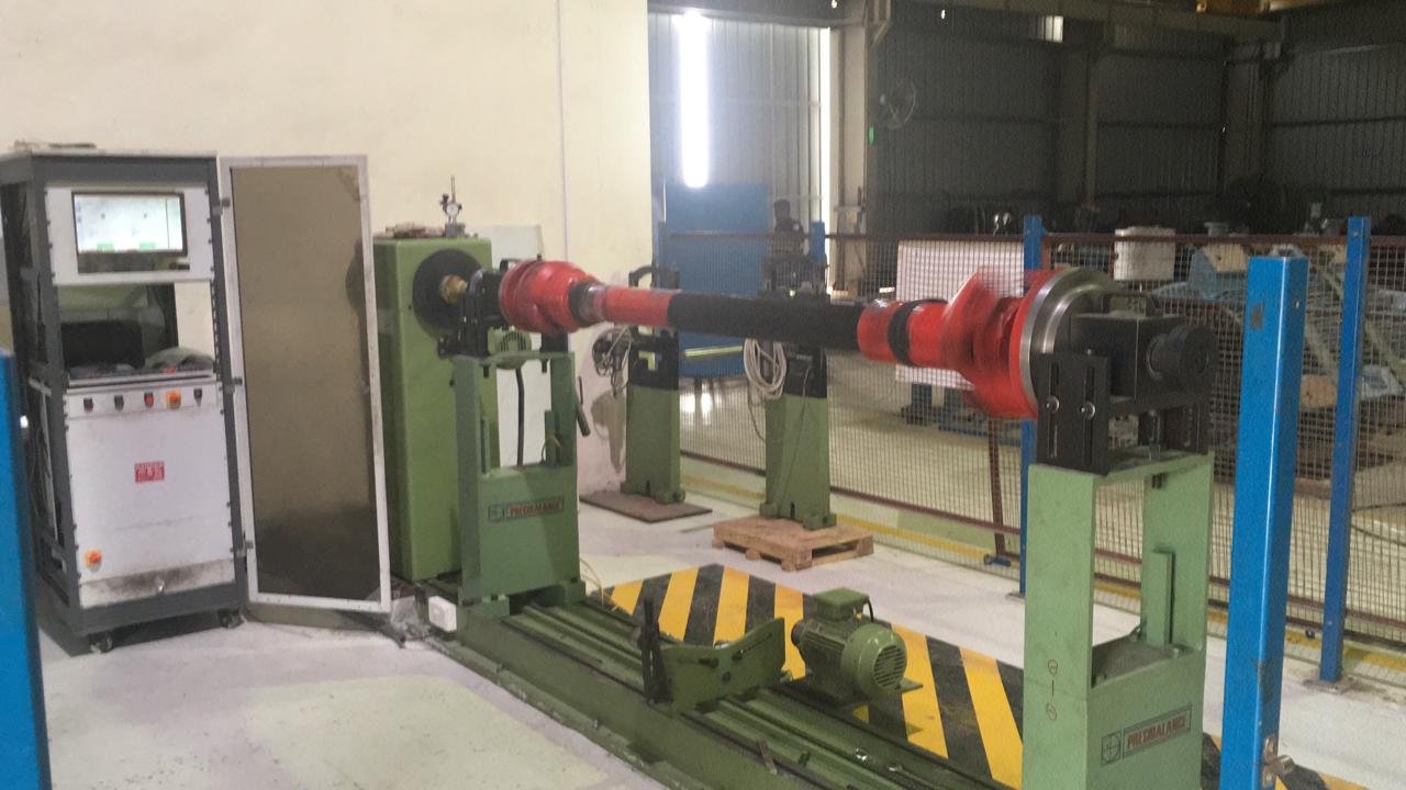 Propeller Shaft / Cardan Shaft Balancing Machine - PRECIBALANCE